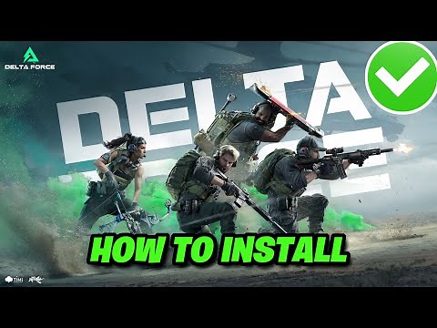 How to DOWNLOAD and INSTALL Delta Force | PC Windows 🔥✅