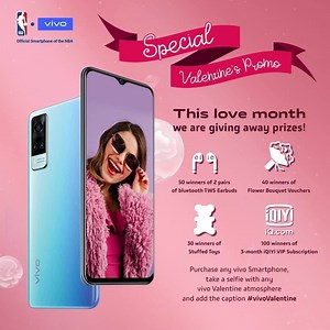 We heard you love to capture love in the air! Do your best to take more most Valentines Day themes selfie after purchasing a #vivoY31 and post it using the hashtag: #vivoValentine for a chance to win awesome prizes! #CheckCyberzone for more #TechAssured deals to get you #InTheZone! 💻📱🎮 | SM Cyberzone