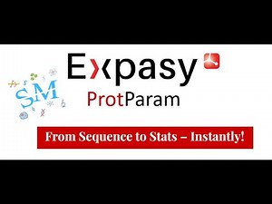 Lecture 25 | ProtParam| Expasy | Proteomics | Proteins information | ‪@SciChatMindset‬