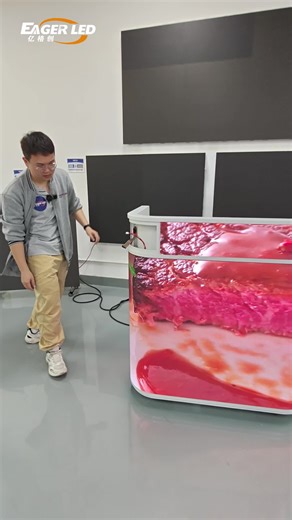 I hid the LED module.#eagerled #leddisplay #ledscreen #indoorledscreen