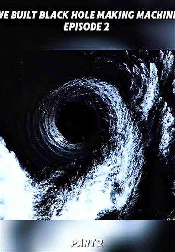 we built black hole making machine it looks very dangerous 💀☠️#creatorsearchinsights #blackhole #experiment #mrindianhacker #unfreezemyaccount