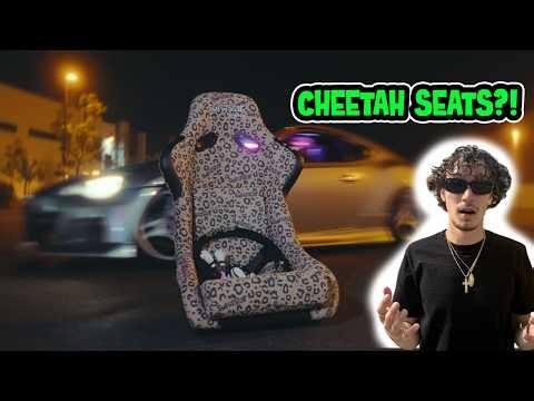 Installing Cheetah Print Bucket Seats in My Stance Car 🐆 | Superstar Garage