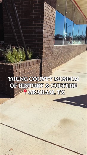 Step into the stories that shaped Young County! 🏛️ From early settlers to everyday life, the Young County Museum of History & Culture preserves the past right here in Graham, TX. 📜 Come explore, learn something new, and spend the day enjoying our town. ✨ 📍Visit the museum. Visit Graham. #GrahamTX #VisitGraham #VisitGrahamTX #YoungCounty | Visit Graham Texas