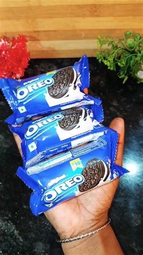 Oreo recipe #shorts #shortvideo #youtubeshorts #youtube #youtubevideo #cooking #viral #video #food