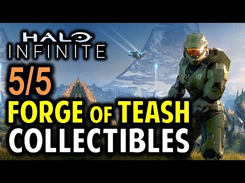 Forge of Teash All Collectibles: Audio Logs & Sparta Core Location | Halo Infinite