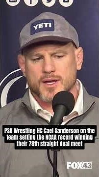 PSU Wrestling sets NCAA record