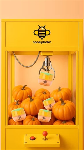 4K views · 35 reactions | ️ welcome to the Honeybalm claw machine   insert coint to play & win the glossiest lips in town (psssst… the reviews dont lie) #honeybalm #clawmachine #lipcare #pumpkinspice | Honeybalm UK | Facebook