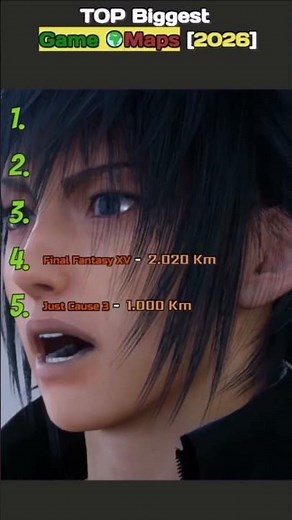 Top Best Games with the Biggest Maps Ever 🎮 #shorts #games