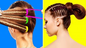 9.5M views · 23K reactions | 21 hacks for beautiful everyday hairstyles: | 5-Minute Crafts GIRLY | Facebook
