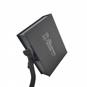 [Hot Item] Factory Box Rigid Paper Magnetic Gift Package Magnet Flip Gift Box with Ribbon