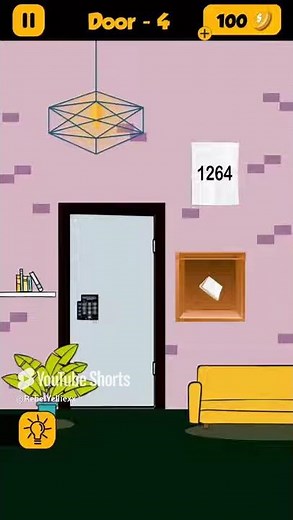 The 4 digit Code Door 4