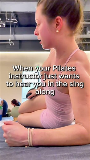 Not even a minute-long plank can make my heart sing the way this did #pilates #singalong