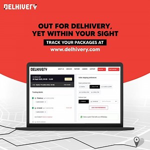 Do it the smart way! Track your packages with just a few clicks. Visit: https://bit.ly/2ZYDAF5 . . #Delhivery #SmallWorld #Tracking #WeDelhiver #DeliveringHappiness #SupplyChainManagement #SupplyChainLogistics | Delhivery
