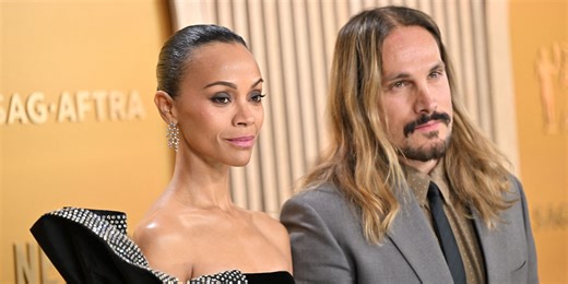 Zoe Saldaña Had a Rare Date Night With Her Husband to Accept Her First SAG Award