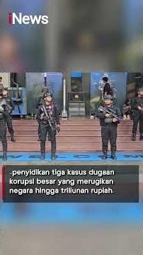 Mencekam! Markas Polda Metro Jaya Dijaga Ketat Brimob Bersenjata Laras Panjang #shorts