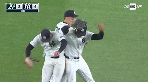 BALLGAME! Yankees win, 4-3! Postgame coming up RIGHT NOW on YES and the YES App: onelink.to/yesapp | YES Network