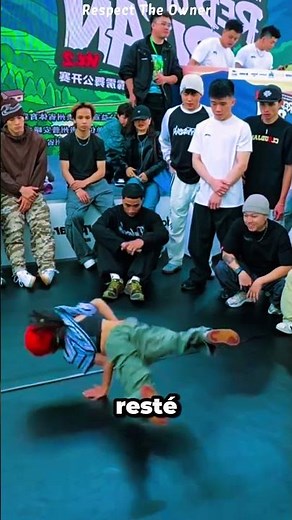 The crowd thought they were seeing a normal dance... then he did this 😱