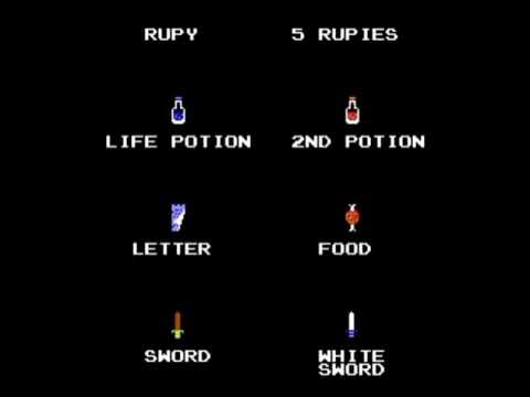 Legend Of Zelda title screen (Slowed)