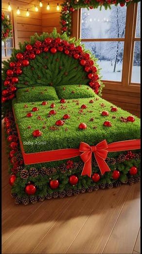 Christmas Evergreen ASMR Experience with Gingerbread