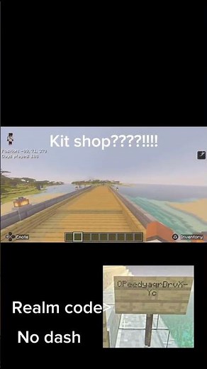 Its got java pvp and lifesteal mod! #realm #minecraft