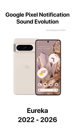 Google Pixel Notification Sound Evolution 🔔 #google #pixel