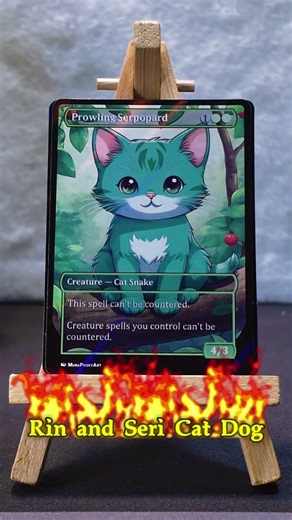 Who is this Cat–Dog edition made for? #mtgproxy #mtg #commanderdeck #edh #cards #decktech #tcg