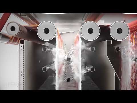 Rotoclean - FERRARO patented scouring unit for removal of weaving oils, wax & paraffins