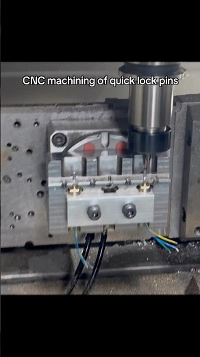 What are quick release pins made of?#CNC machining of quick lock pins#quick release locking pin