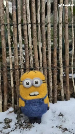 Create Adorable Needle Felted Minions at Home