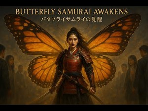 ⚔️“Butterfly Samurai Awakens (バタフライサムライの覚醒)” by Butterfly Samurai⚔️