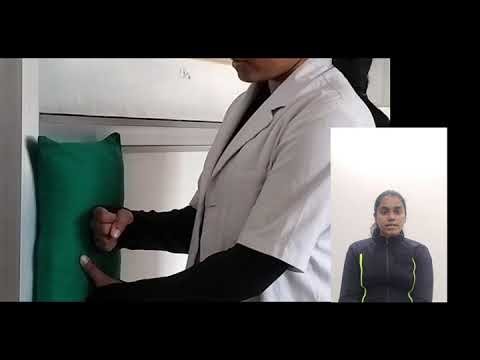 SHOULDER EXTERNAL ROTATION ISOMETRIC EXERCISE