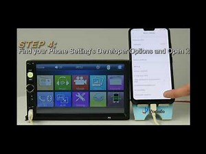 Car MP5 player Android phone mirror link