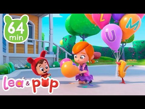 Canção do ABC 🔠🎵 e mais músicas infantis em português de Lea e Pop