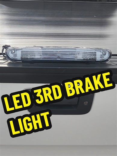 Upgrade Your Truck with LED 3rd Brake Light