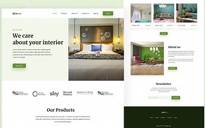 响应式着陆页面使用HTML, CSS和JavaScript [代码]