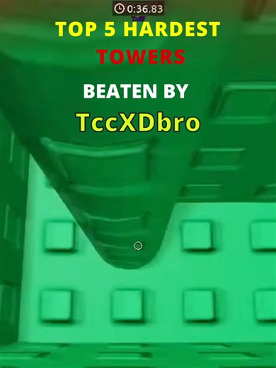 Tcc's top 5 hardest towers #roblox #etoh #obby #obbies #gaming