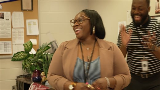 Meosha Hicks, administrative assistant to Principal Tikki Hines at G.W. Carver H.S., is the glue that holds the school together. Hear more about this unsung hero! #SuccessStartsHere #WeAreBCS | Birmingham City Schools