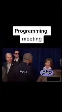 Developers at a meetup be like… 😂 #programmingmemes #coding #python
