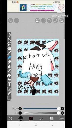 Drawing my favorite YouTubers until they comment my video part 2 ft:‪@Wondernat‬ #ibispaintx