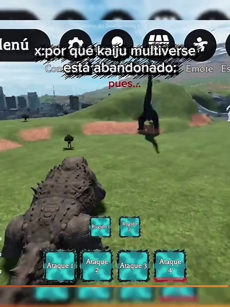 muchos bug💔(cabe aclarar que no busco ofender a estos jugadores de este juego simplemente es contenido humoristico)#kaijumultiverse #godzilla#humor#robloxfyp #contenido