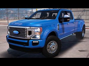 Ford F-450 Platinum 2021 GTA 5