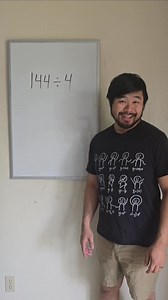 2.1M views · 2.3K reactions | It's Mental Math Monday! How would you mentally calculate 144÷4? Can you do it without long division? | Learning Math with Howie Hua | Facebook