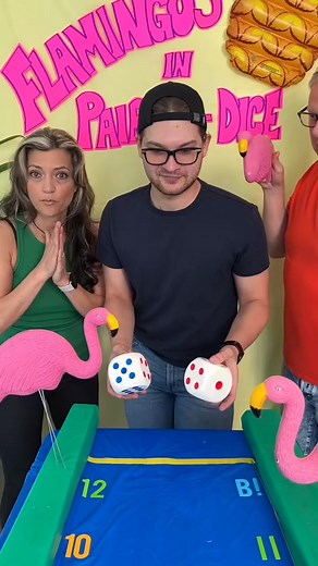 Flamingo fun family game for prizes Part 3 #game #fory #flamingo #fyp | Keyshawn Kiehn