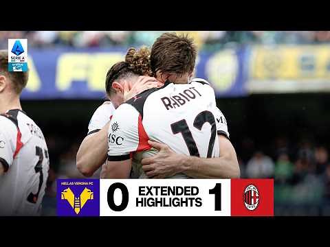 Extended Highlights | Rabiot for three important points | Milan 1-0 Hellas Verona | Serie A 2025/26