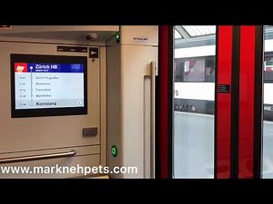 Train From Zurich Main Station To Zurich Airport Switzerland