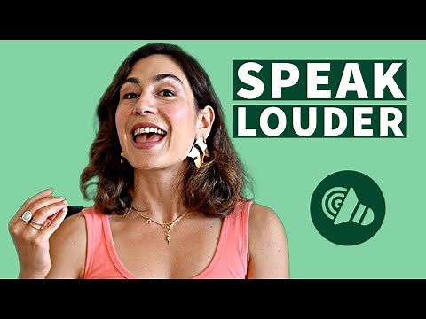 How to Speak Louder in English without Shouting
