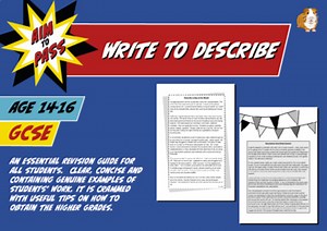 Write To Describe For GCSE English (14-16 years)