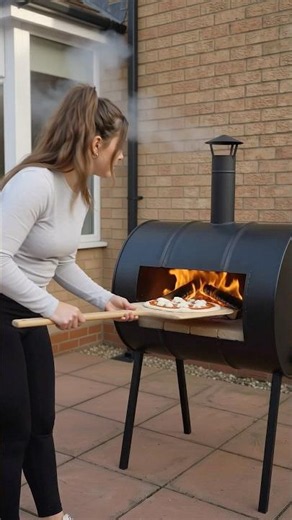 I Built the ULTIMATE Backyard Pizza Oven from an Old Barrel!