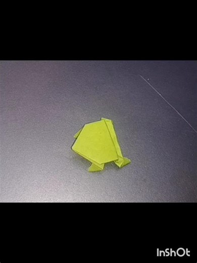 make a jumping frog origami (step by step)