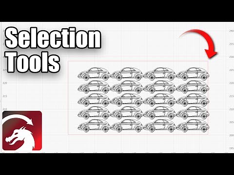 Selection Tools in LightBurn